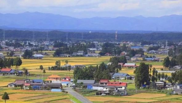 田园小镇风城市