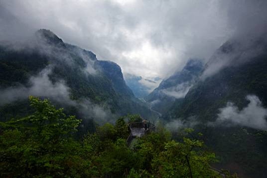 乌龙山大峡谷景区