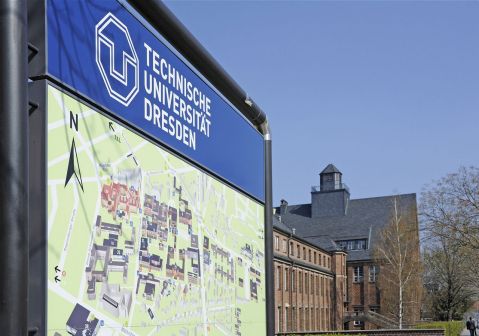 TU Dresden校园建筑 Foto: TUD/Eckold