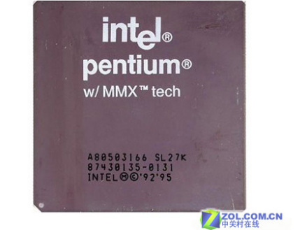 Pentium MMX中央处理器