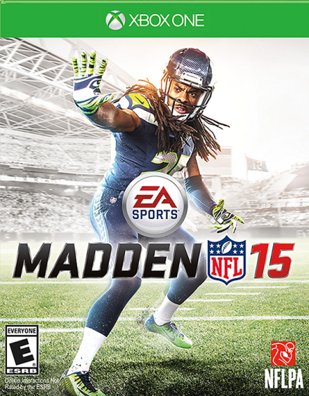 谢尔曼登上《Madden NFL 15》封面