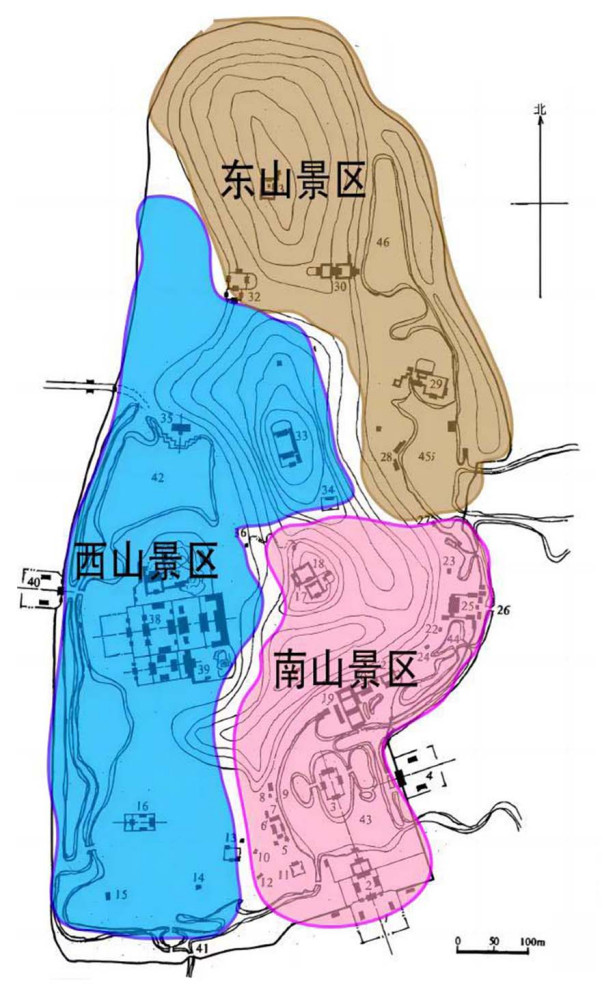 静明园布局分布图