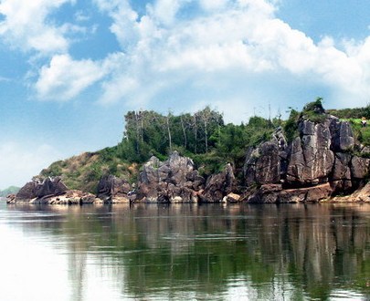 浯溪碑林全景