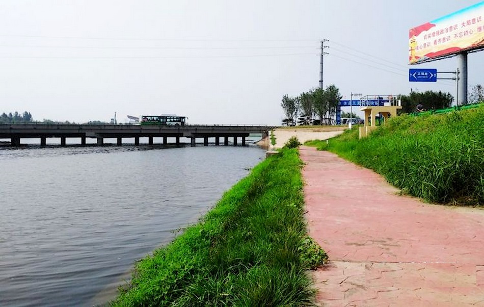 墨水河城阳区正阳西路桥一段