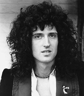 年轻时的Brian Harold May