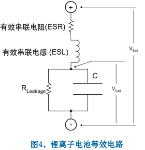 锂离子电池等效电路