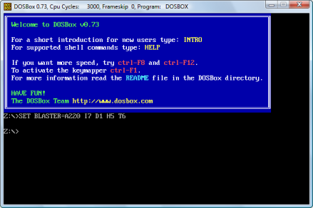 DOSBox 模拟器.