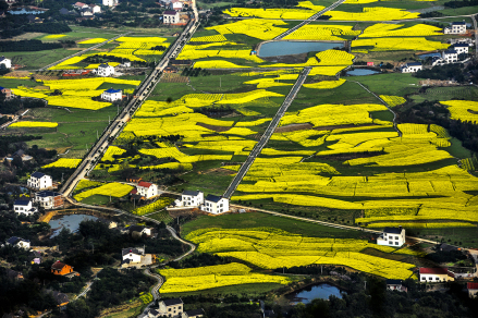 太阳谷鸟瞰图