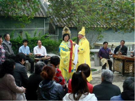 珠村粤剧表演（2010年3月摄） 