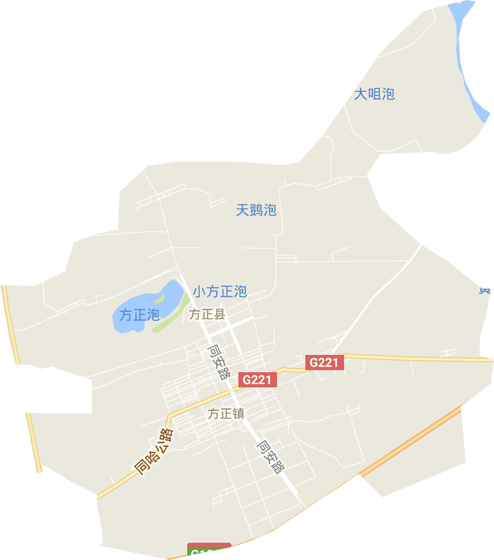 方正镇地图