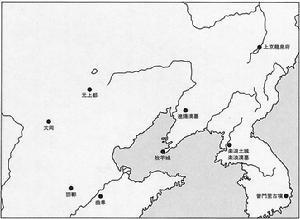 原田淑人调查朝鲜和中国古遗迹示意图