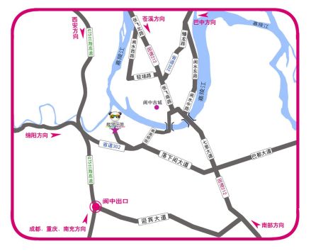 交通路线图