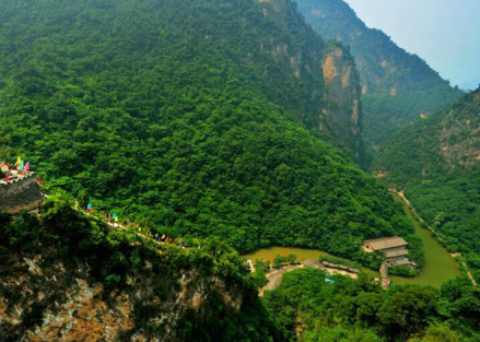 金丝峡美景