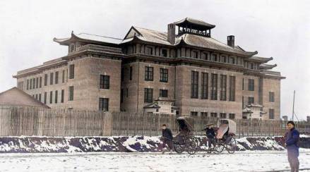 湘雅医院及医学院早期建筑老照片