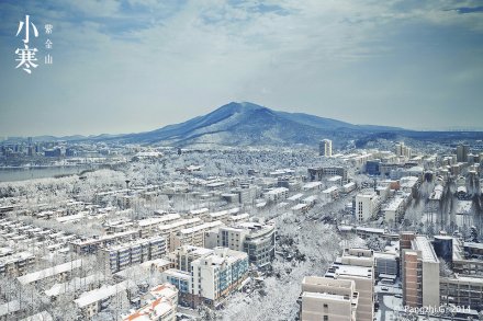 雪后的紫金山