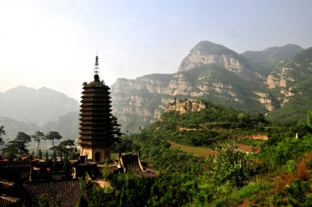 觉山寺景区 