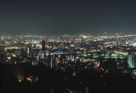 熊本县首府夜景图2