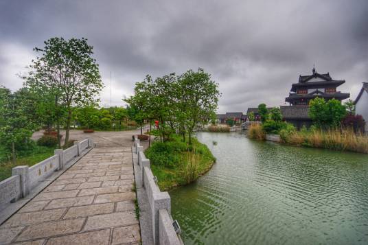 洪泽湖古堰