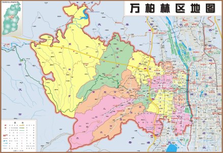  太原市万柏林区地图