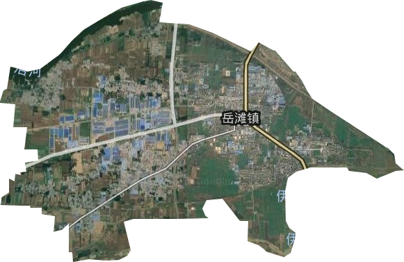 岳滩镇卫星地图