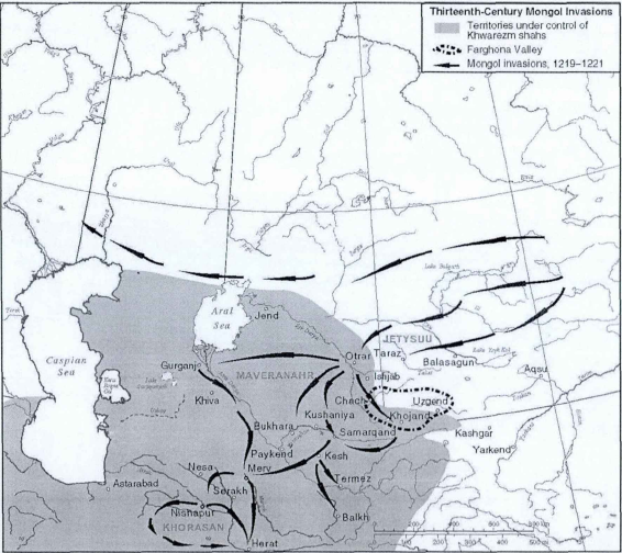 蒙古西征时期的中亚