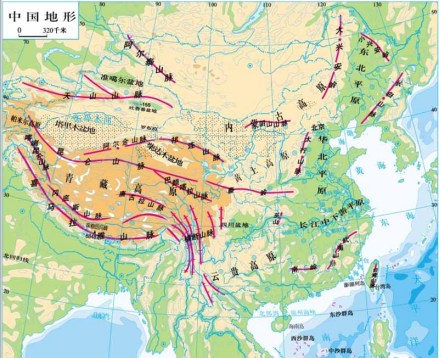 阿尔金山脉在中国的位置 