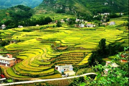 汉阴县凤堰古梯田景区