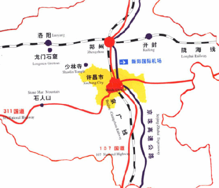 魏都区交通区位