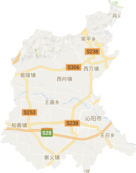 沁阳市电子地图