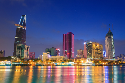 胡志明市夜景