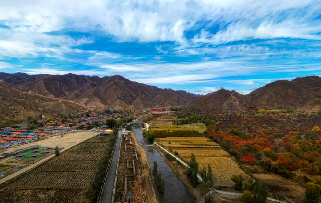 支流黑水河阳高守口堡村段