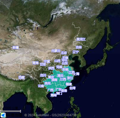 胡颓子的中国分布范围 