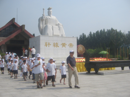 黄帝纪念馆的“先织”嫫母馆