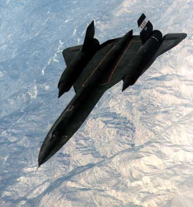 美国SR-71“黑鸟”间谍飞机