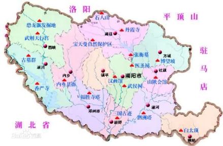 南阳市地图