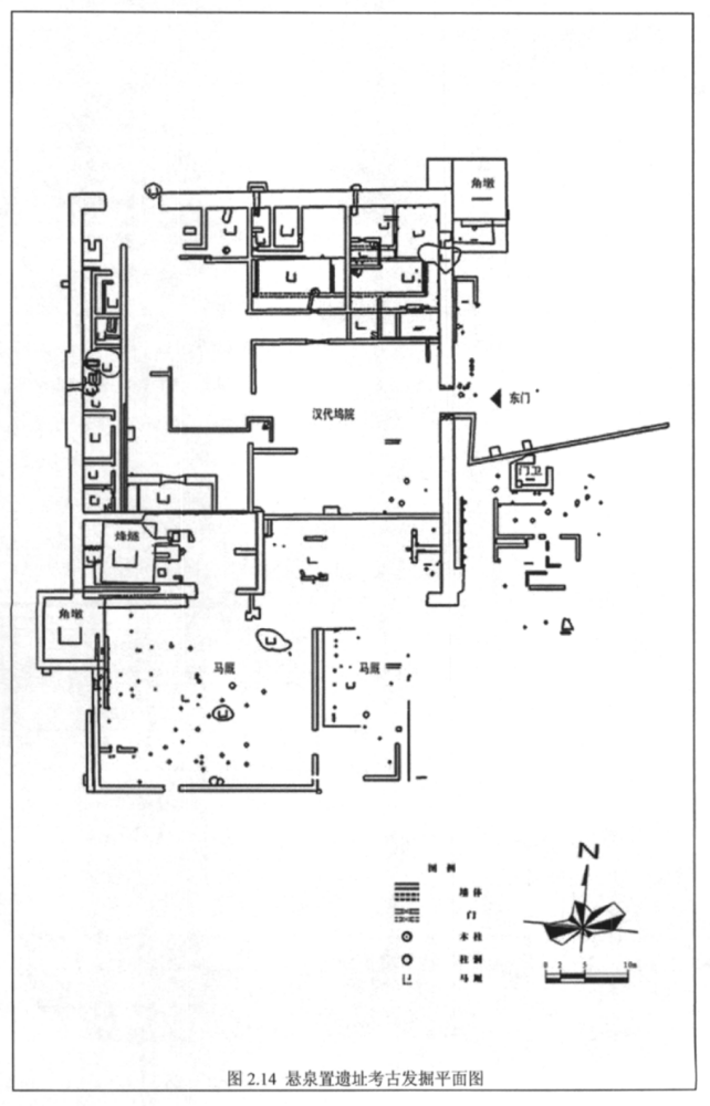 考古发掘平面图