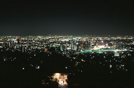 熊本县首府夜景图3