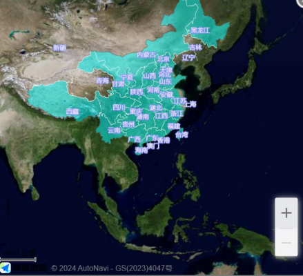 牵牛中国分布图