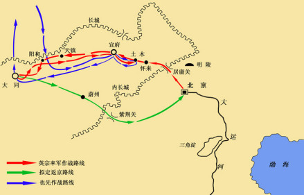 土木之变形势