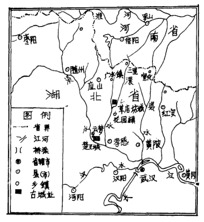 草店坊城遗址位置图