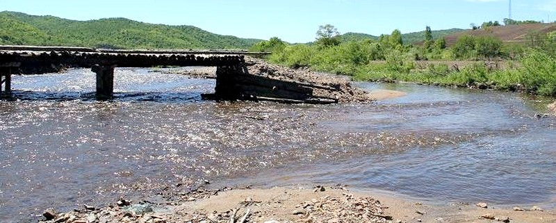 黄泥河黑山镇黄泥河子村段