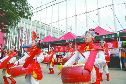 走进山阳区太行街道阳光社区