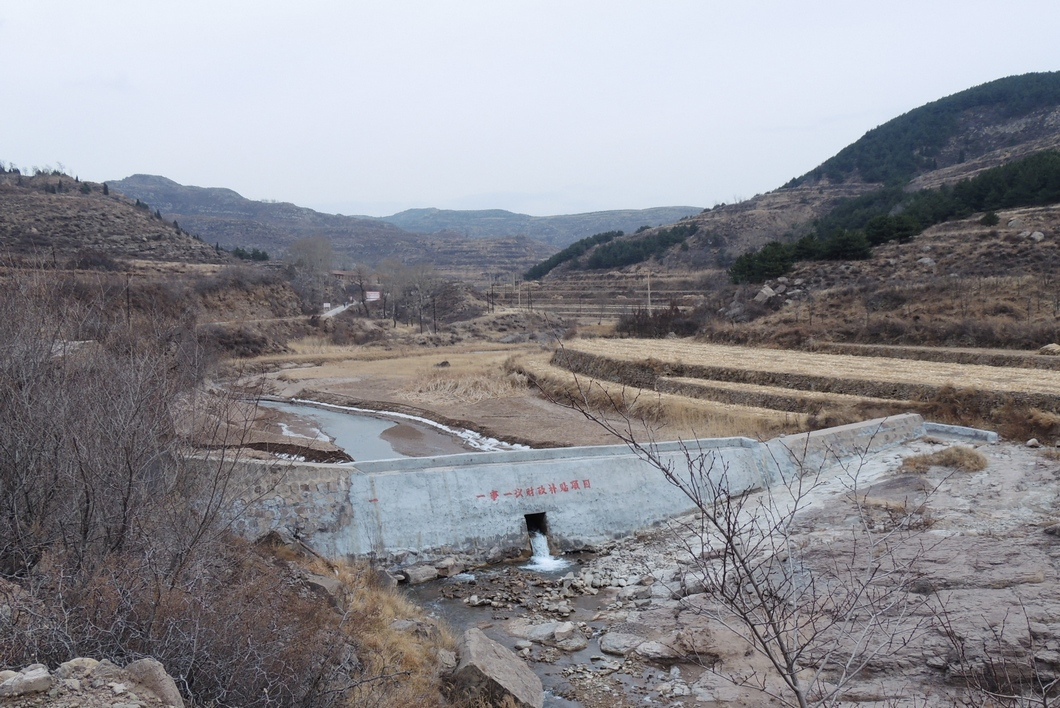 象峪河上游太谷岳家庄段