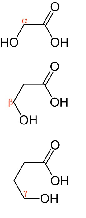 羟基酸通式