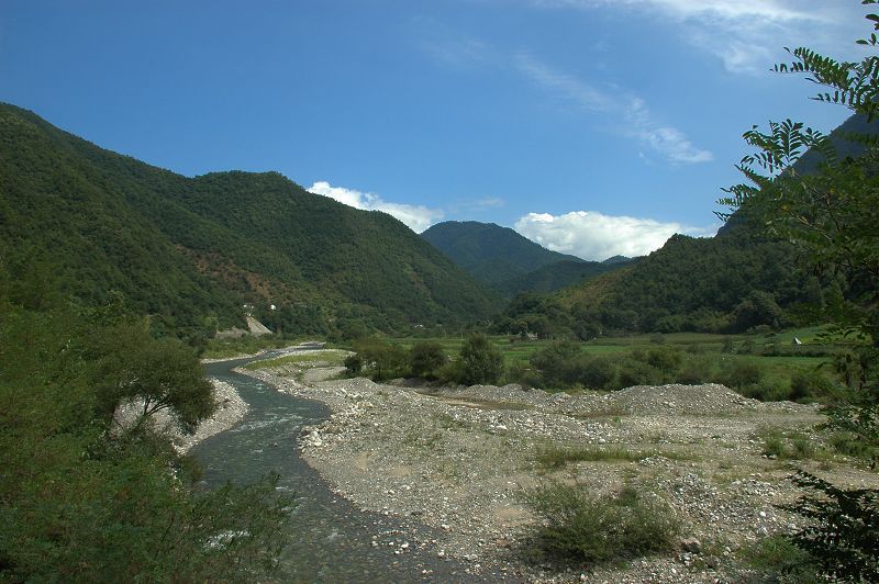 旬河宁陕县江口镇段