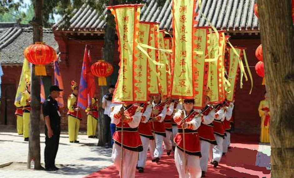 水神庙举行祭祀典礼