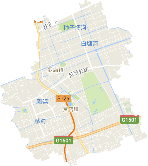 罗店镇电子地图