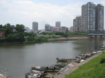 流经衡阳市石鼓书院的蒸水