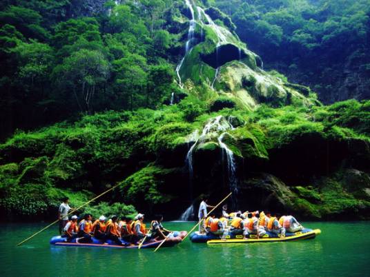 湘西土家族苗族自治州猛洞河漂流景区