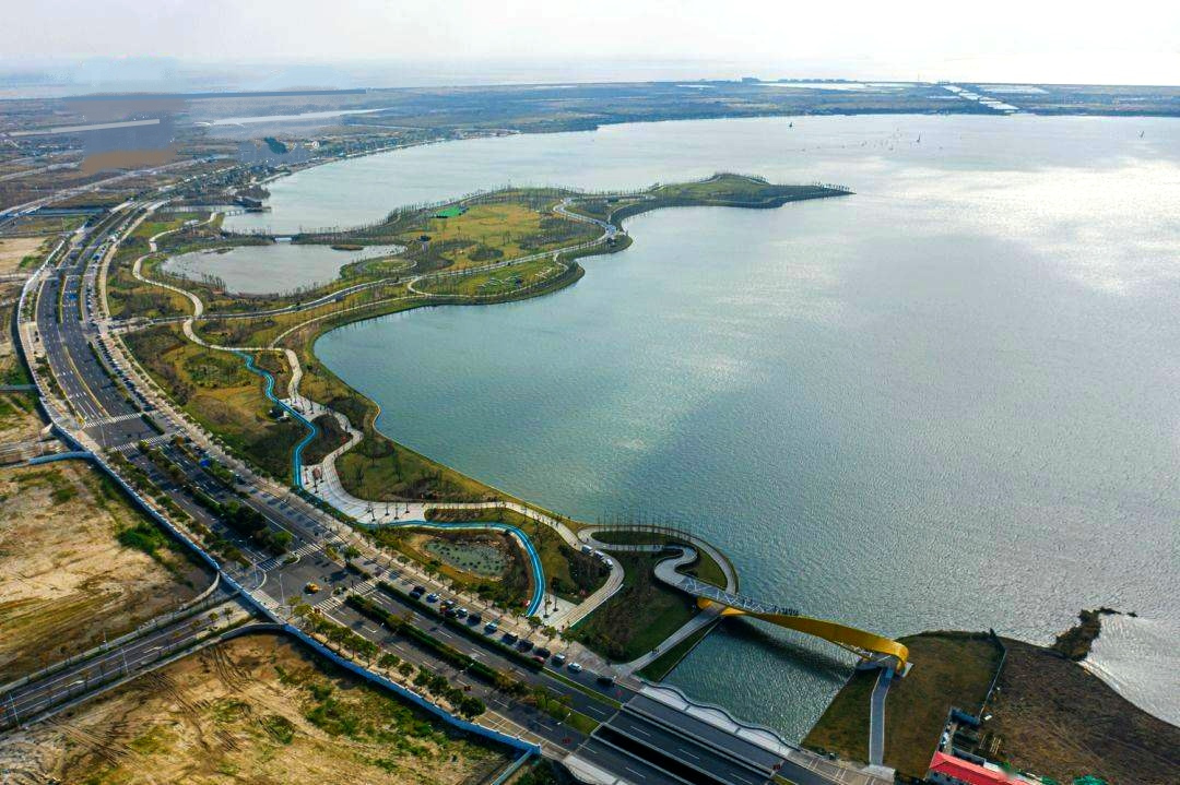 滴水湖北部湖区